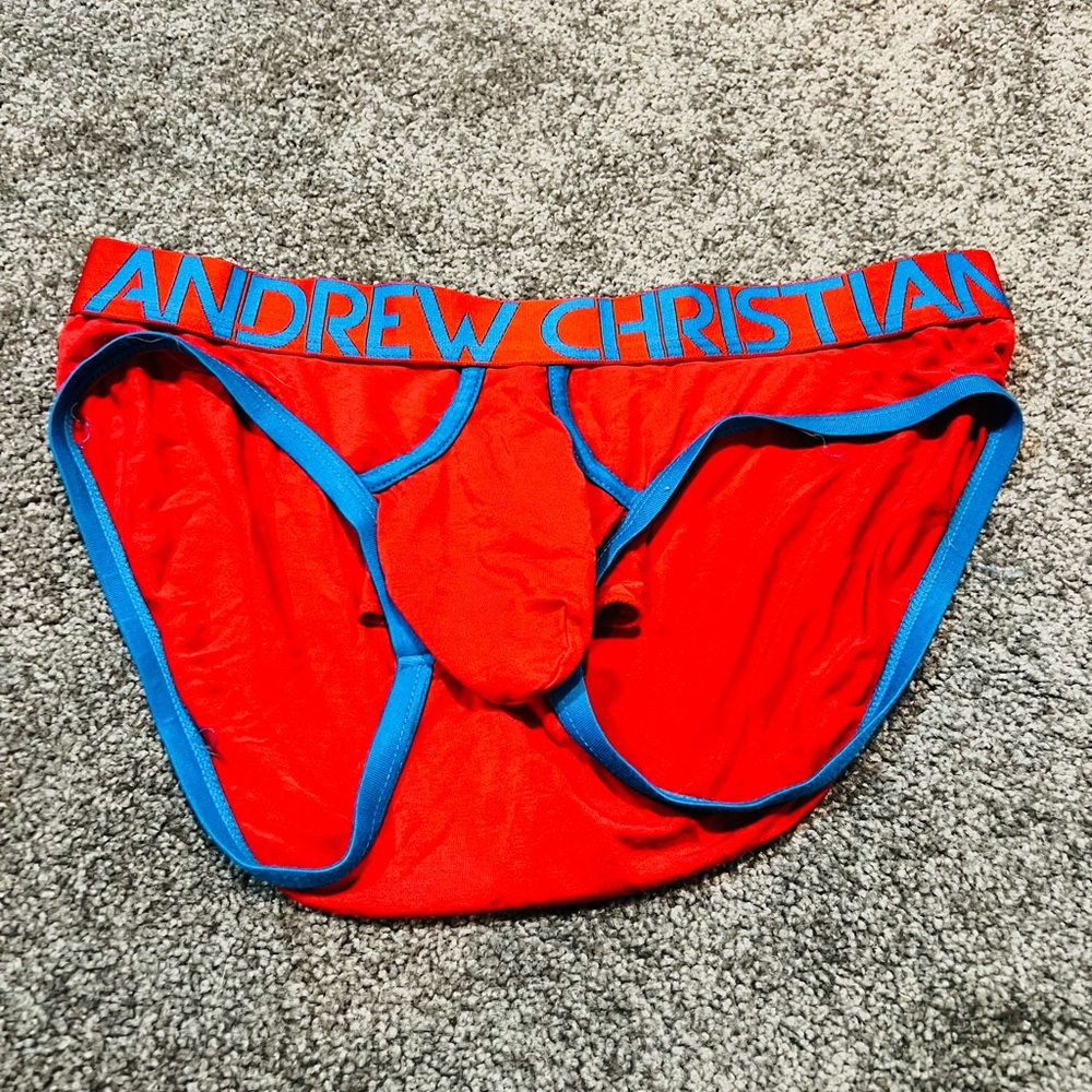 Mens Pouch Briefs. Size Large